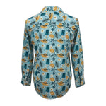 Alessandro Lamura Camicia tinta unita con Fantasia Azzurro per Neonato SEA01 AZZURRO ALESSANDRO LAMURA 