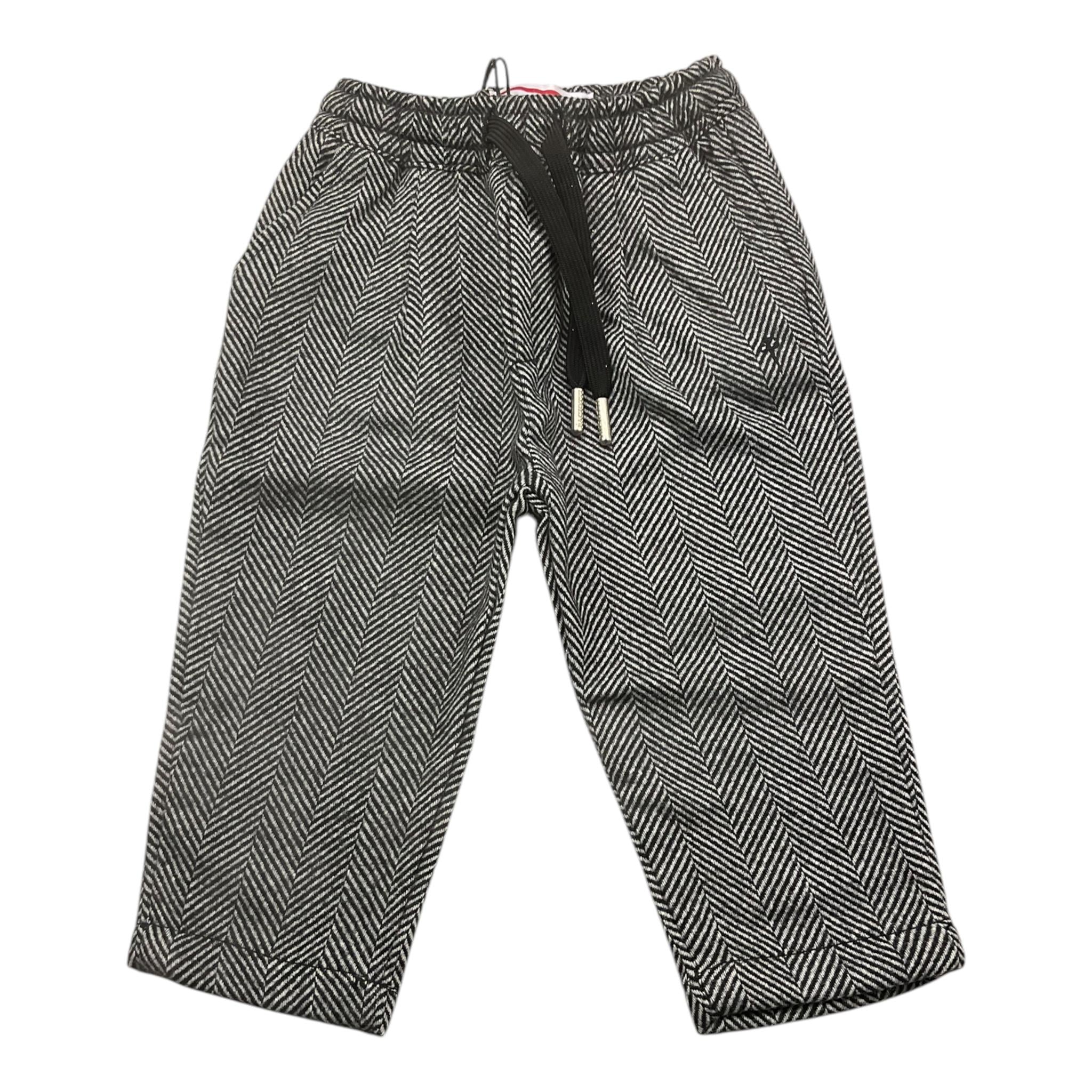 CESARE PACIOTTI pantalone tinta unita con microfantasia Bianco per Neonato PTP5358B BIANCO CESARE PACIOTTI 