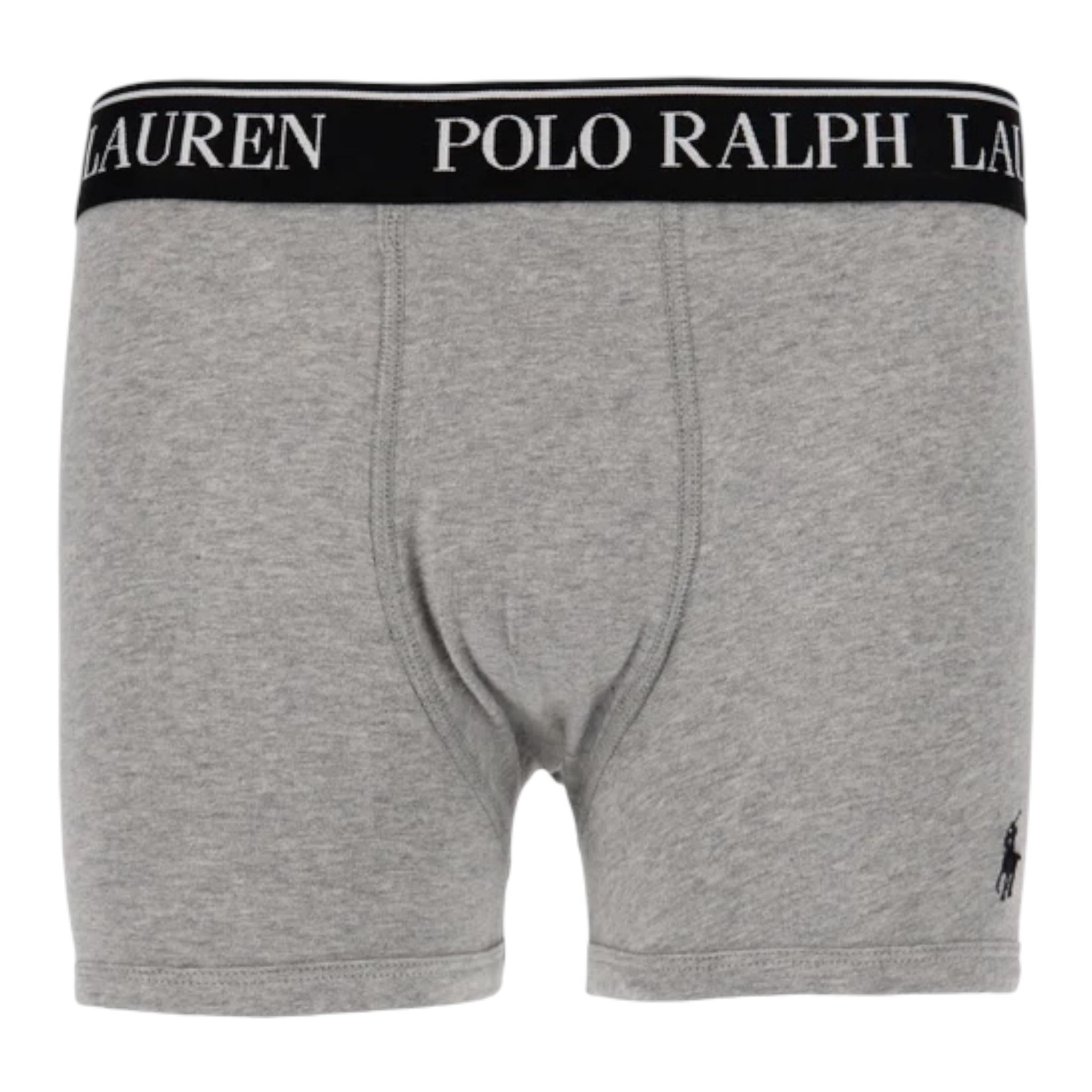 Ralph Lauren Set 3 Boxer Bicolore per Bambino 9P50155 NERO RALPH LAUREN 