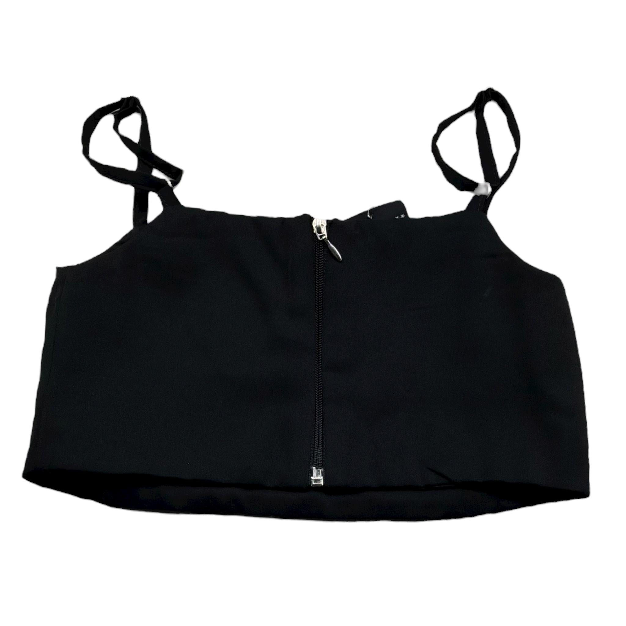 Marc Ellis Top Tinta Unita Bretelline per Bambina JMJTP01255 NERO MARC ELLIS 