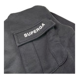 SUPERGA completo 2pz felpa-pantalone Nero per Bambino SA147 NERO SUPERGA 