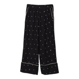 N°21 Pantalone Tinta Unita con Stampa per Bambina N2101L NERO N°21 