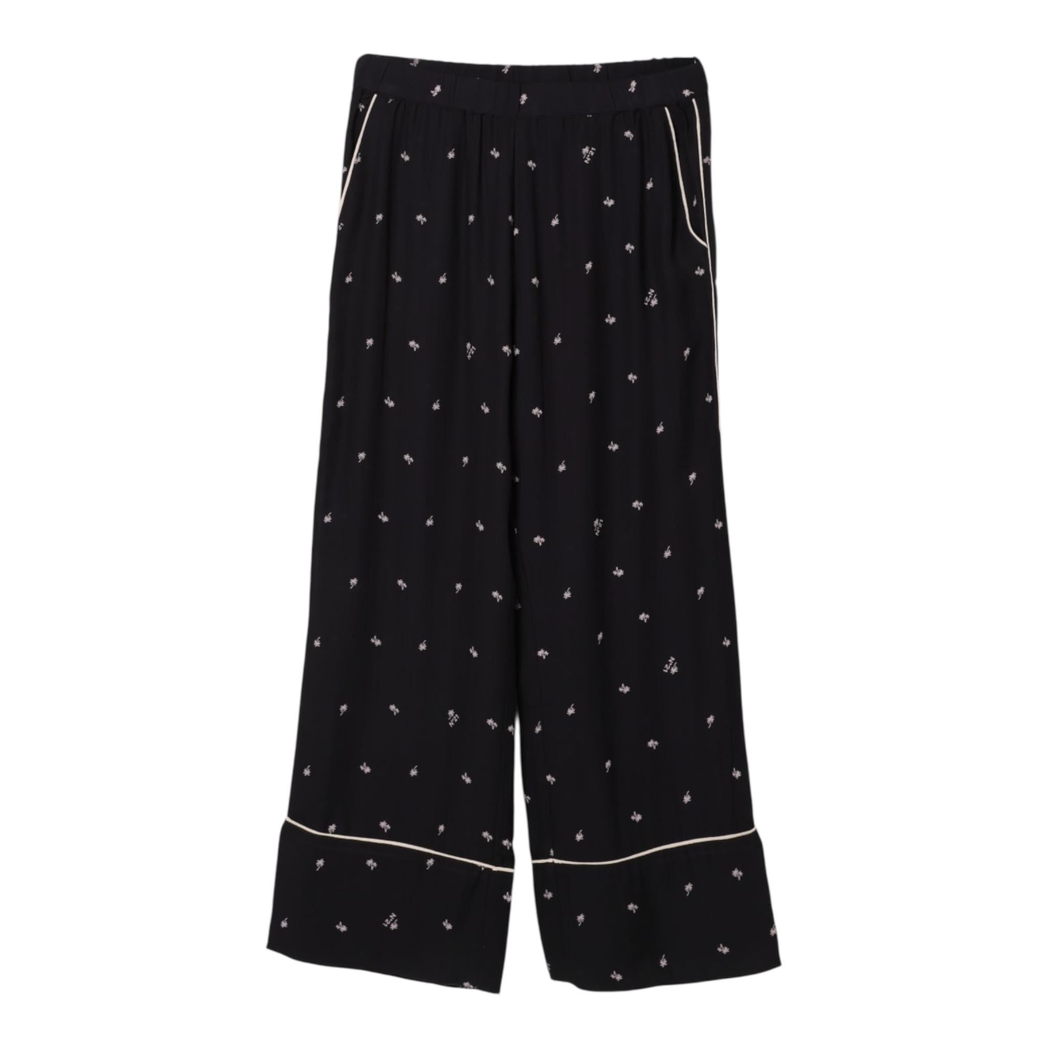 N°21 Pantalone Tinta Unita con Stampa per Bambina N2101L NERO N°21 