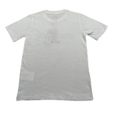 Woolrich T-Shirt Girocollo tinta unita con Logo Bianco per Bambino CFWKTE0044MRUT1486 BIANCO WOOLRICH 