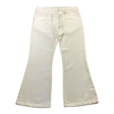 Little Bear Pantalone Tinta Unita Modello A Zampa per Neonata 8214N PANNA LITTLE BEAR 