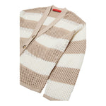 Max&Co. Pantalone Bicolore Traforato per Bambina MX0182 BIANCO/BEIGE MAX&Co. 