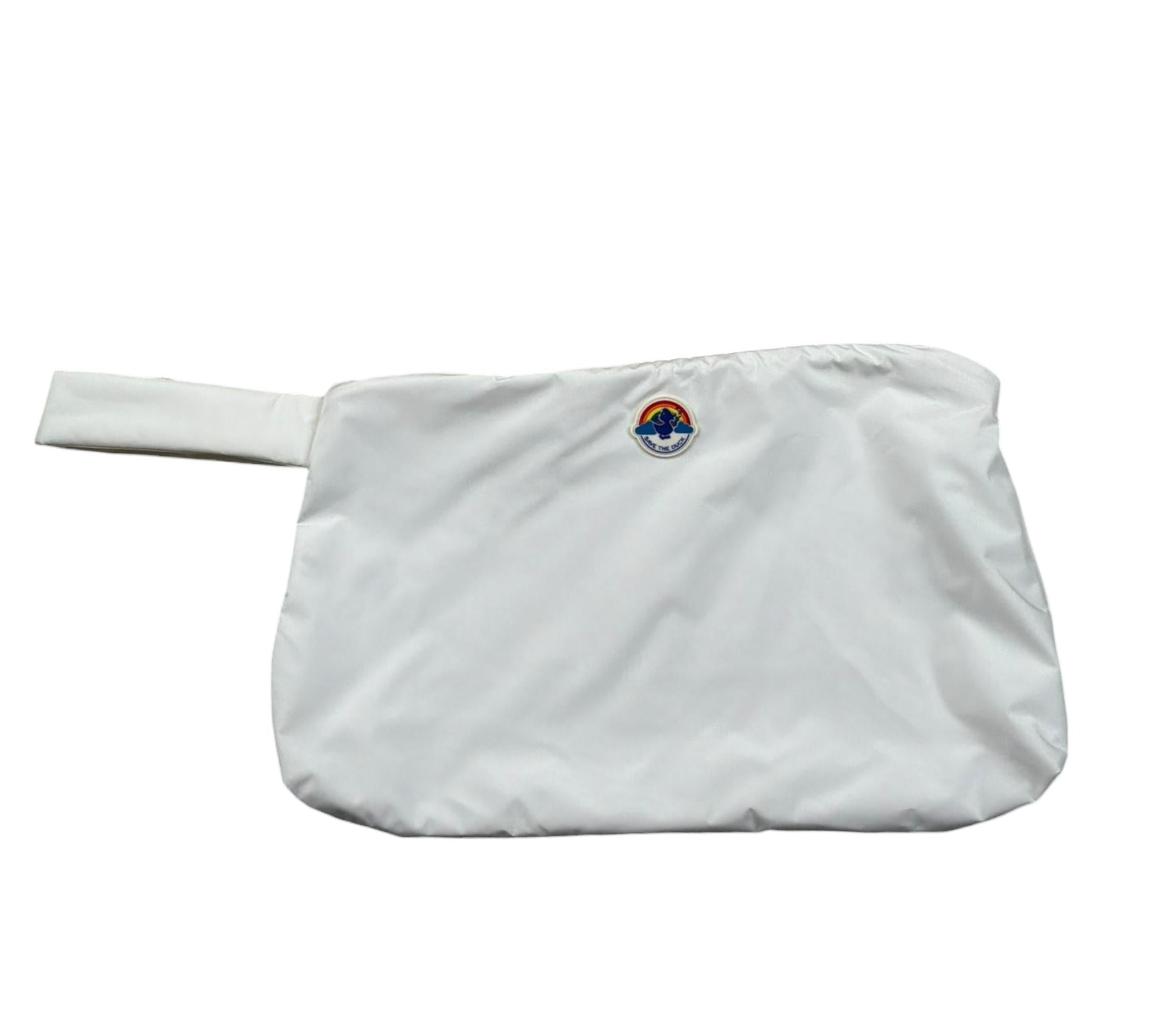 Save The Duck Borsello Tinta Unita per Bambino DZ1698U BIANCO SAVE THE DUCK 