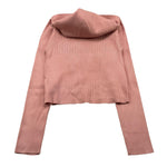 TO be too maglia tinta unita cn cappuccio Rosa per Bambina TFJF24M542 ROSA TO be too 