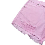 Lu Lu By Miss Grant Short tinta unita con Girovita Regolabile Rosa per Bambina LL2605 ROSA LU LU BY MISS GRANT 
