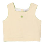 Etro Top Giromanica Tinta Unita con Logo per Bambina GW5A72 PAGLIA ETRO 