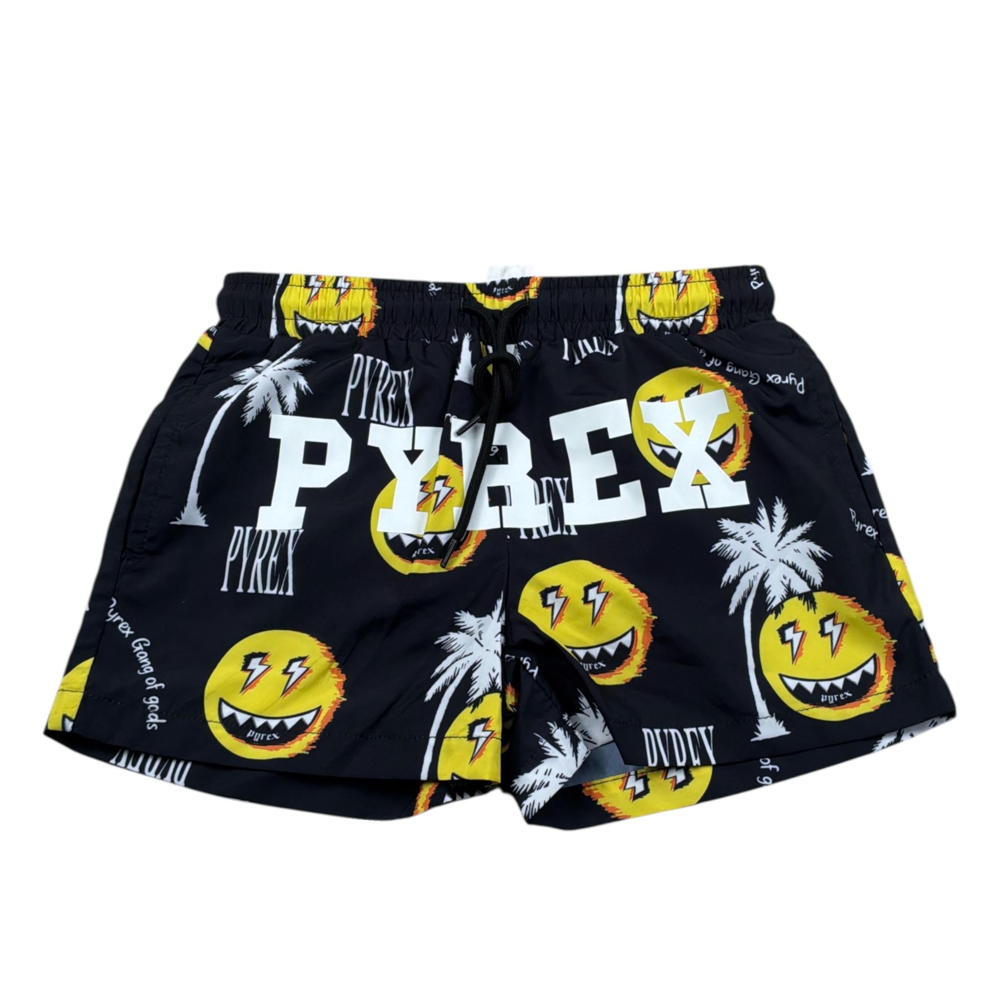 Pyrex Costume tinta unita con Stampe Nero per Bambino 031396 NERO PYREX 