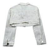 Lu Lu By Miss Grant Giubbino In Denim tinta unita Bianco per Bambina LL2604 BIANCO LU LU BY MISS GRANT 