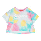 Diesel T-Shirt Girocollo Stampa Fantasia per Neonata K00374 MULTICOLOR DIESEL 