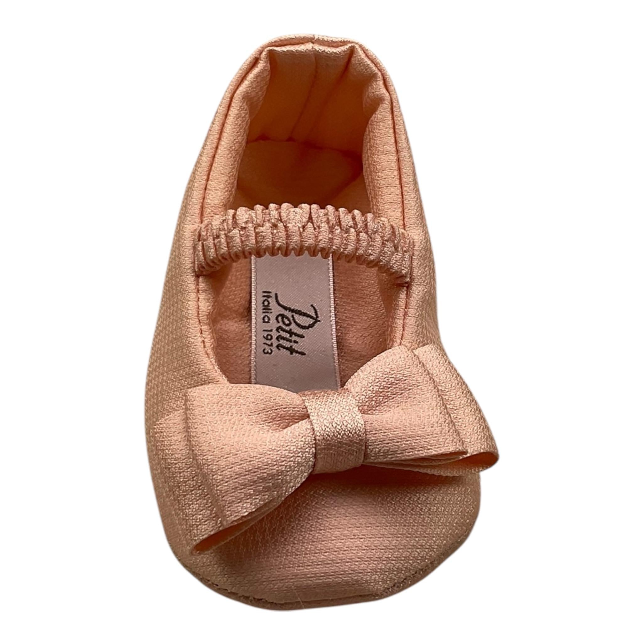 PETIT ballerina tinta unita con fiocco Rosa per Neonata S8513159 ROSA PETIT 