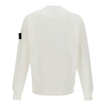 Stone Island Maglia Girocollo Tinta Unita con Logo per Bambino K1S15100011 PANNA STONE ISLAND 