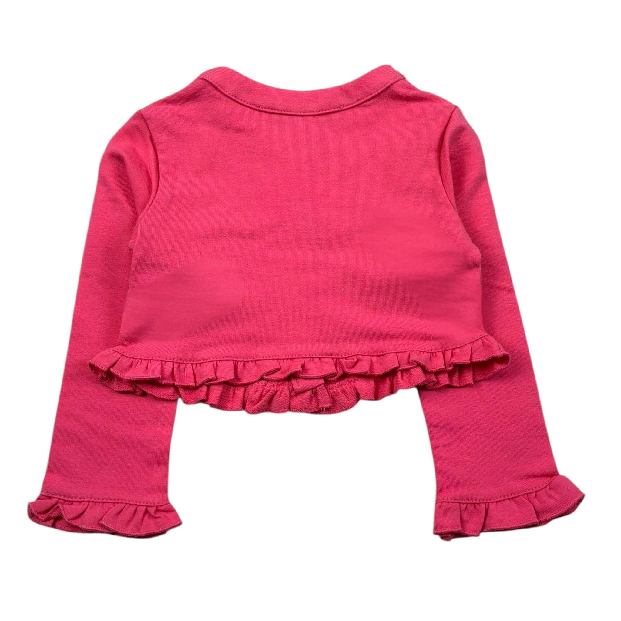 Miss Blumarine Coprispalle Tinta Unita con Brillantini per Neonata 40GFL53 ROSA MISS BLUMARINE 