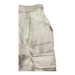 Liu Jo Pantalone Tinta Unita con Elastico In Vita per Bambina KA4024 BIANCO LIU JO 