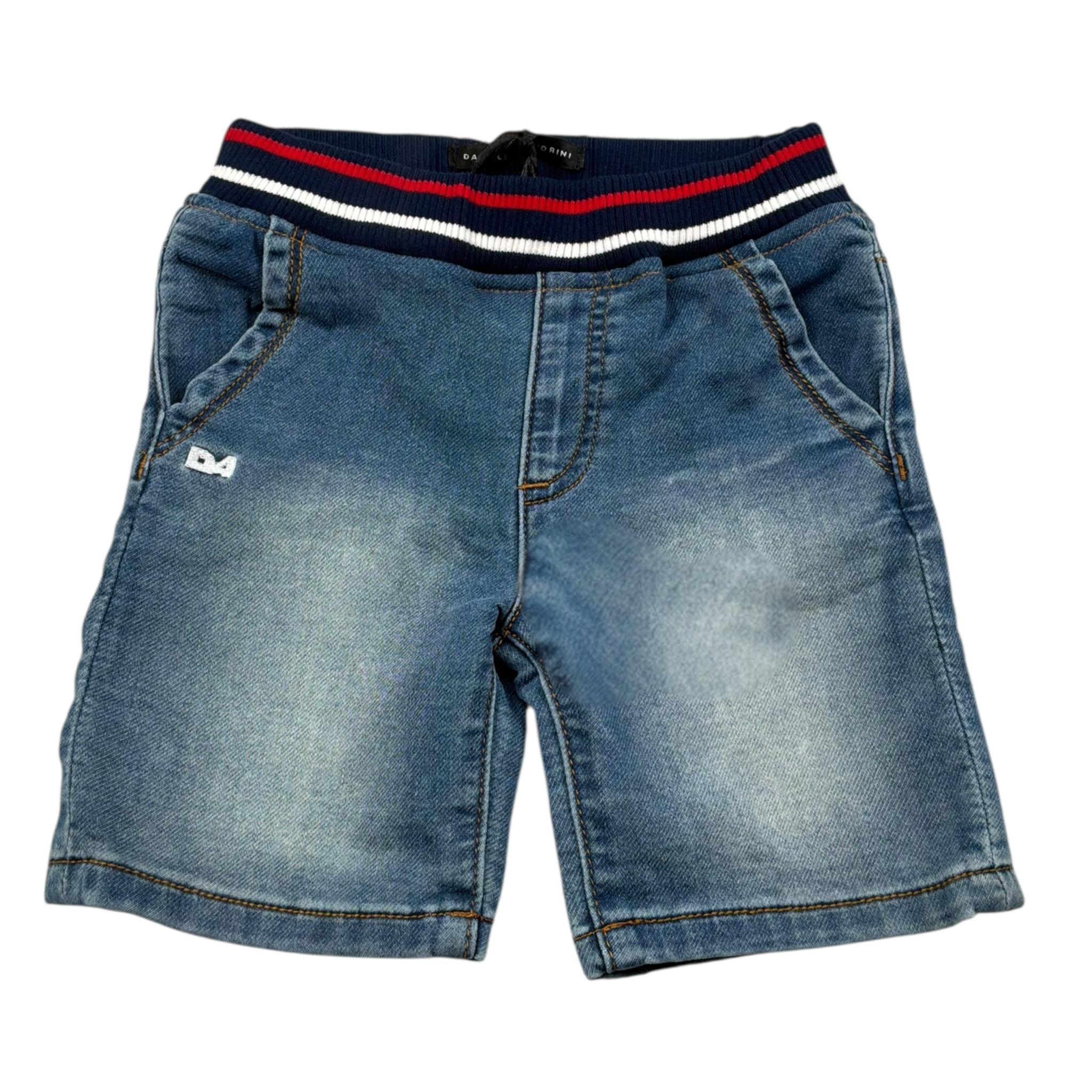 Daniele Alessandrini Jeans Tinta Unita con Elastico In Vita per Neonato 1295PD00171X AZZURRO DANIELE ALESSANDRINI 