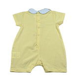 Lalalu' Pagliaccetto Tinta Unita con Stampa per Neonato PAL505PM GIALLO LALALU' 