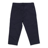 Dondup Pantalone Tinta Unita Con Girovita Regolabile Blu Per Bambino