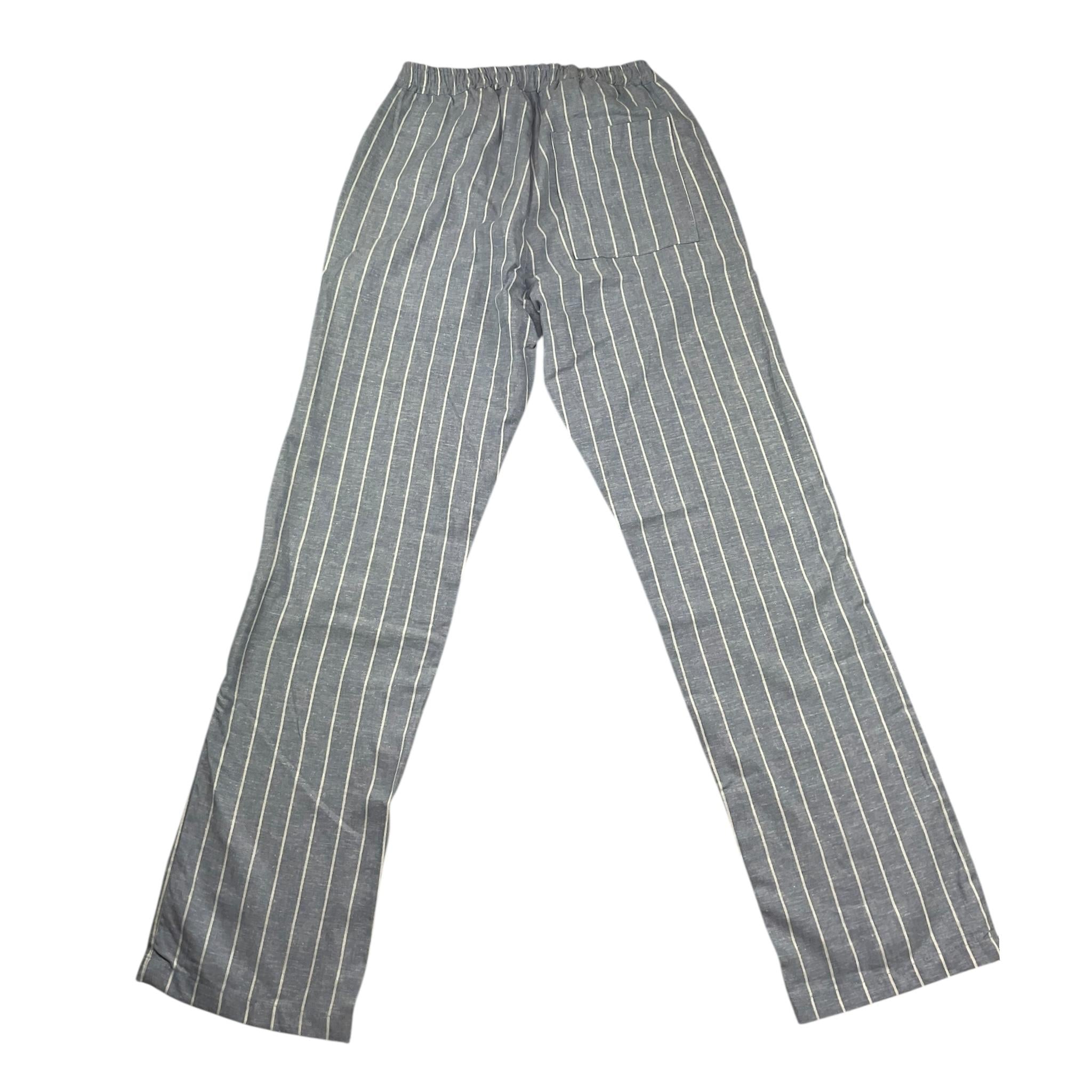 Manuel Ritz Pantalone Tinta Unita con Elastico In Vita per Bambino MR3035 AZZURRO MANUEL RITZ 