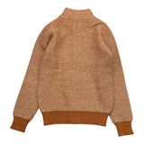 TRUSSARDI maglia tinta unita con zip Arancione per Bambino TBA25018CD ARANCIONE TRUSSARDI 