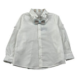New Gereration Camicia Manica Lunga tinta unita E Papillon Panna per Neonato 41162N PANNA NEW GERERATION 