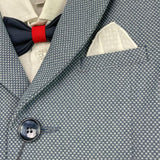 Baby A. Completo 2 Pezzi Pantalone-Giacca-Camicia-Papillions per Neonato C1214 BLU BABY A. 