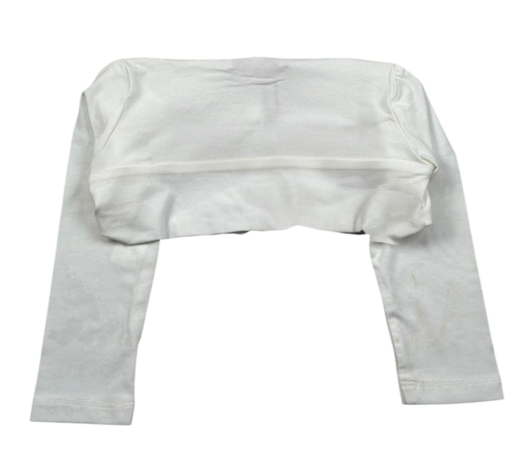 Alice Pi Coprispalle Tinta Unita per Neonata S222703NB BIANCO ALICE PI 