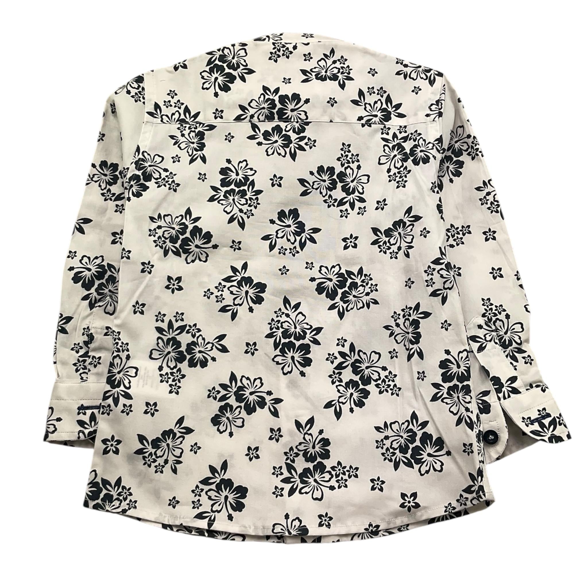 Peuterey Camicia Manica Lunga Tinta Unita con Stampe Floreali per Neonato PTB1755 BIANCO PEUTEREY 