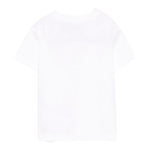 Moschino T-Shirt Girocollo Tinta Unita con Orso per Neonato MUM04AN BIANCO MOSCHINO 
