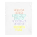 Dixie T-Shirt Tinta Unita Girocollo con Stampa per Bambina MBC5030G39 BIANCO DIXIE 