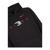 NIKE felpa tinta unita con cappuccio e stampa Nero per Bambino 9Q0410 NERO NIKE 