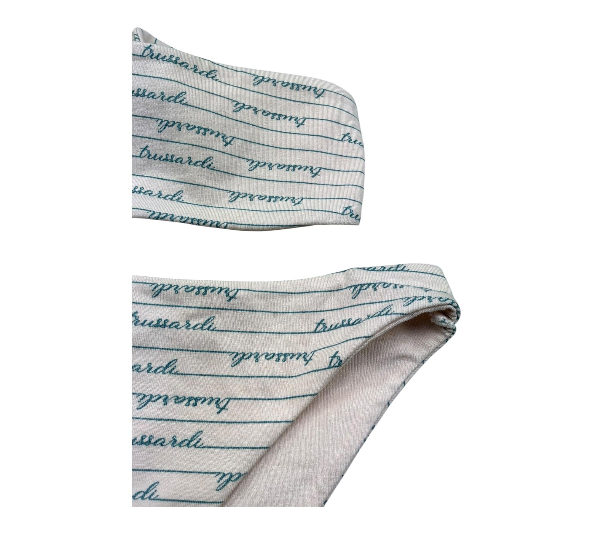 Trussardi Costume 2 Pezzi Fascia-Mutandina per Bambina TGP26024CO ROSA TRUSSARDI 