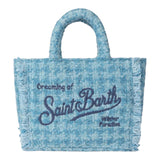SAINT BARTH borsa tinta unita con stampa Azzurro per Bambina VAMI005 AZZURRO SAINT BARTH 