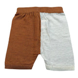 Maglifici di Verona Bermuda In Filo Bicolore per Neonato 045359 BIANCO/MARRONE MAGLIFICI DI VERONA 