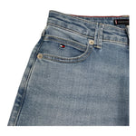 TOMMY HILFIGER jeans tinta unita con girovita regolabile Azzurro per Bambino KB0KB09039 AZZURRO TOMMY HILFIGER 