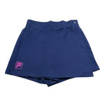 Fila Short Tinta Unita con Elastico In Vita per Bambina FAT0214 BLU FILA 