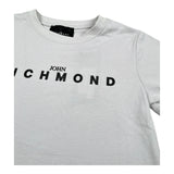 John Richmond T-Shirt Girocollo Tinta Unita con Logo per Bambino RBP26008TS GRIGIO JOHN RICHMOND 