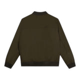 Zadig&Voltaire Giubbino Tinta Unita Con Zip Verde Per Bambino