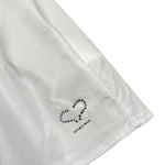 Sarabanda Camicia Tinta Unita con Balze per Neonata 0B358N BIANCO SARABANDA 