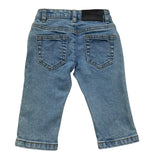 Trussardi Jeans Tinta Unita con Girovita Regolabile per Neonato TIP26087PA BLU TRUSSARDI 