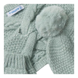 MAYORAL set cappello-guanti-scaldacollo Verde acqua per Neonata 10769 VERDE ACQUA MAYORAL 