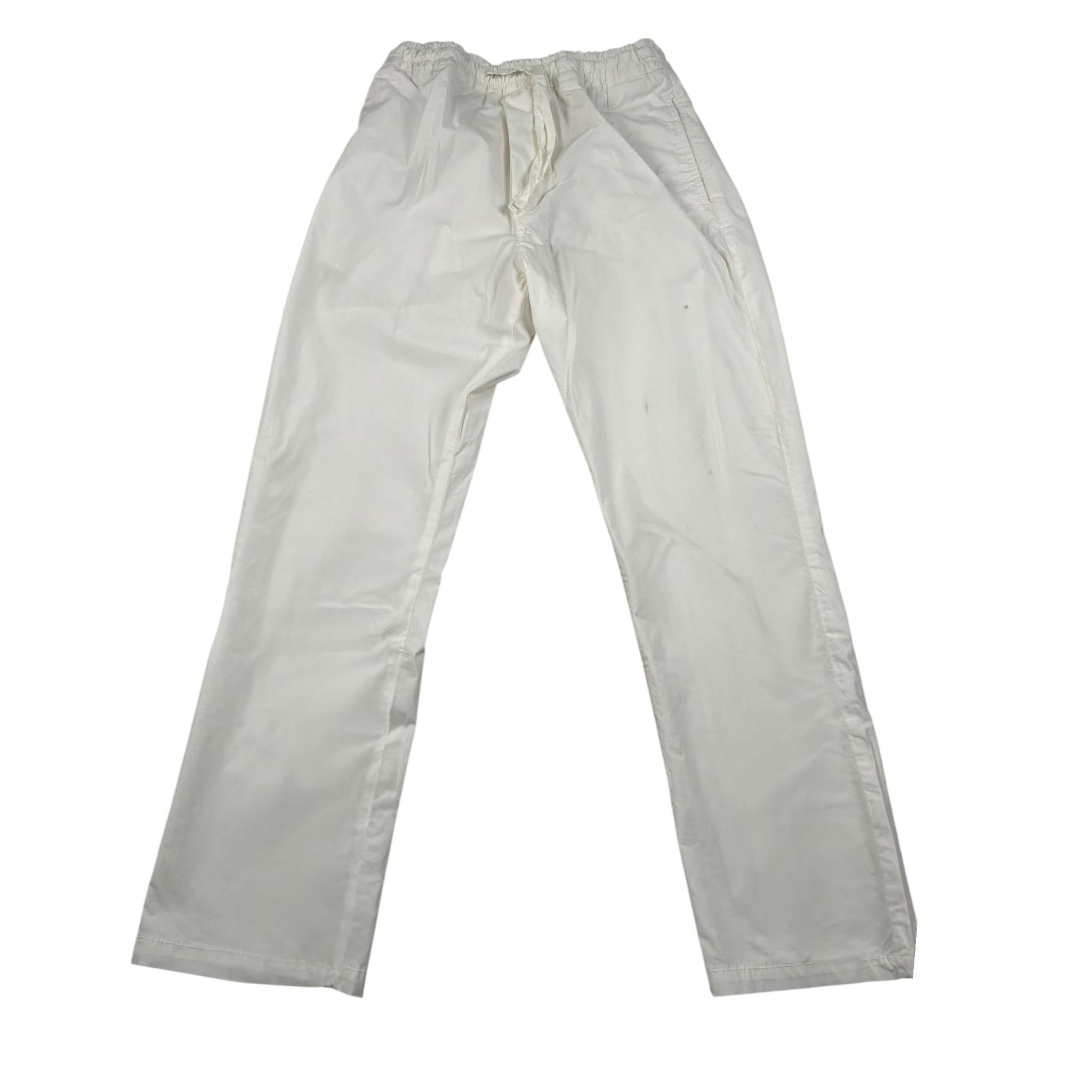 Manuel Ritz Pantalone tinta unita con Elastico In Vita Bianco per Bambino MR3010 BIANCO MANUEL RITZ 