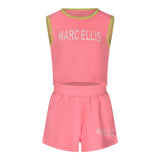 Marc Ellis Completo 2 Pezzi Canotta-Short per Bambina JMJCM01237 ROSA MARC ELLIS 