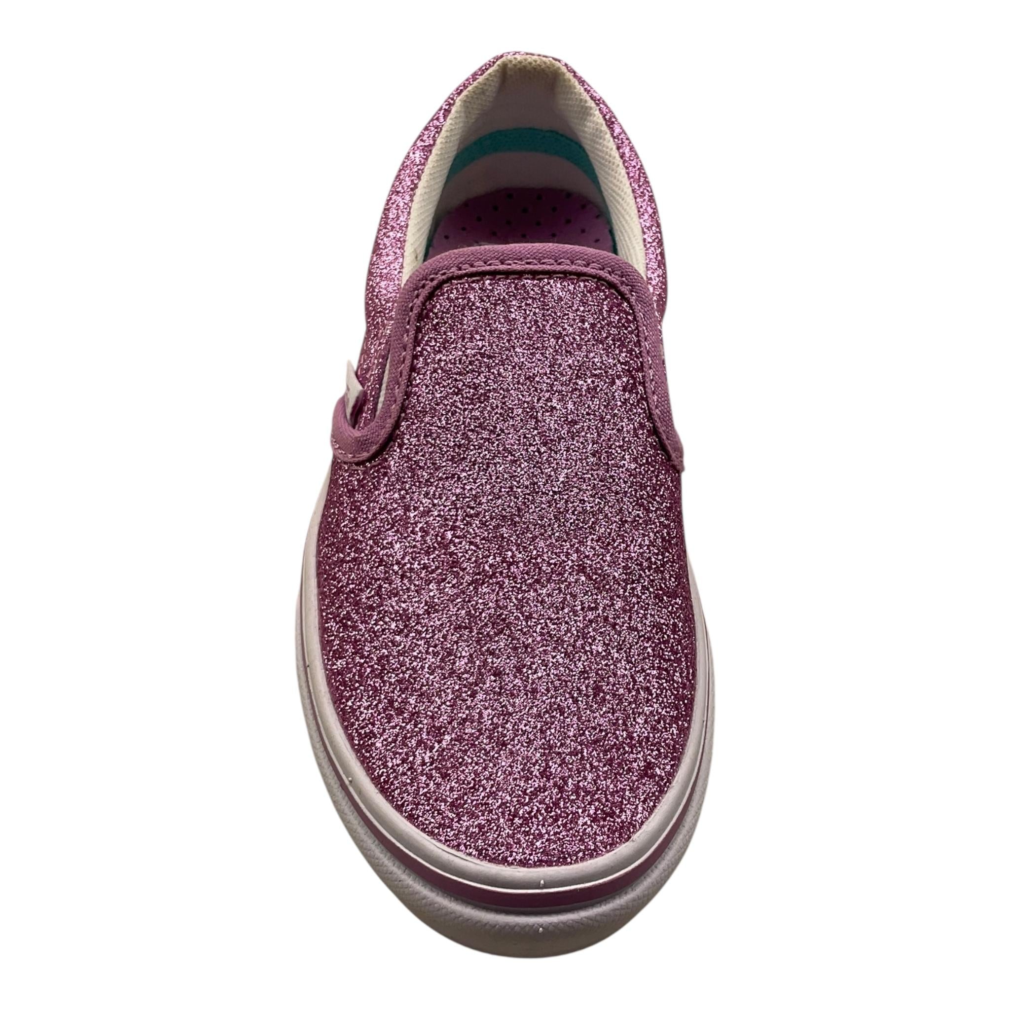 VANS sneakers tinta unita glitterata Rosa per Bambina VN0A4U1S31P1 ROSA VANS 