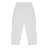 Dou Dou Pantalone Tinta Unita con Elastico In Vita per Bambina DW6P61 BIANCO DOU DOU 