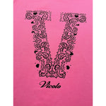 Vicolo T-Shirt Girocollo tinta unita con Stampa Rosa per Bambina 3146M0817 ROSA VICOLO 