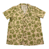 Zhoe & Tobiah Camicia Mezza Manica Tinta Unita Stampa Fantasia per Bambino WI1B BEIGE/VERDE ZHOE & TOBIAH 