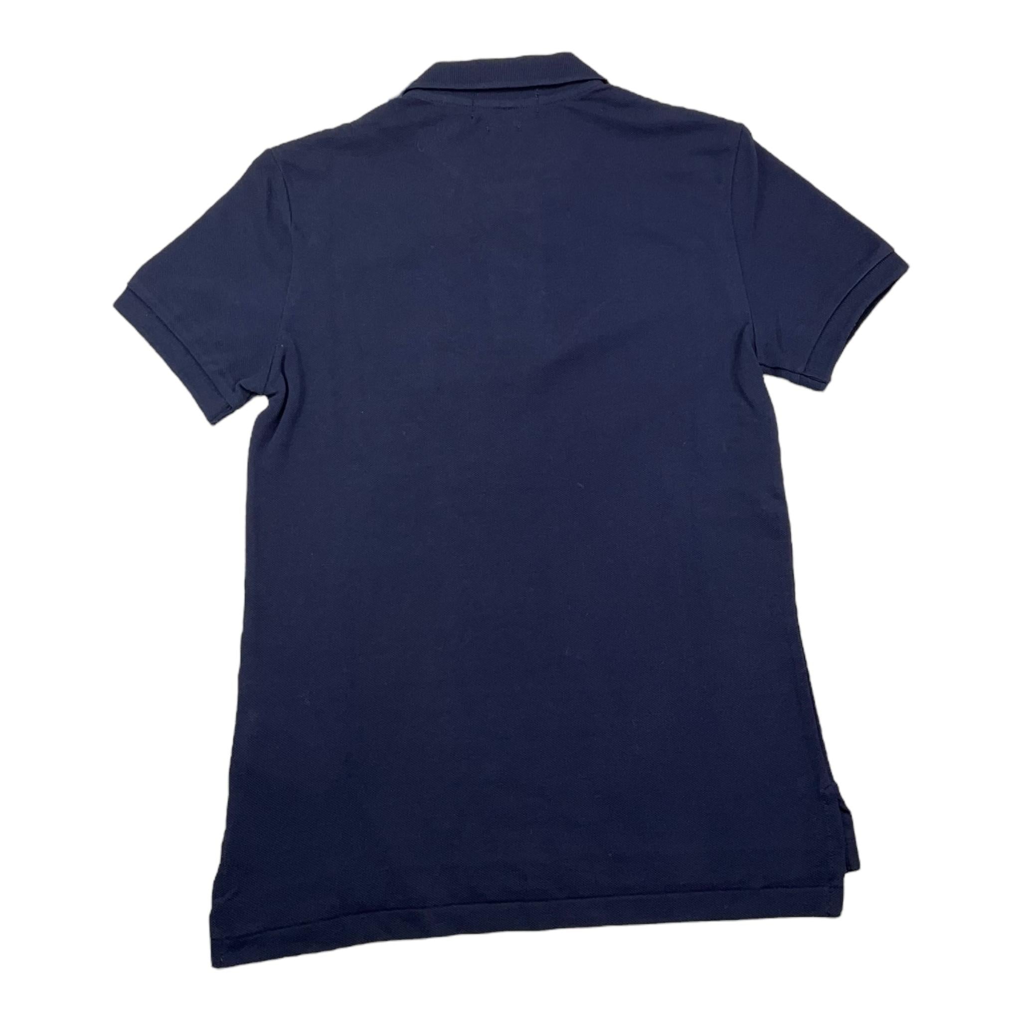 RALPH LAUREN polo mezza manica tinta unita con logo Blu per Bambino 323547926004 BLU RALPH LAUREN 